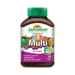 Jamieson Kids Multivitamin 60 cucacích tablet