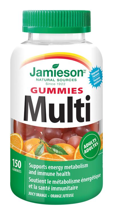 Jamieson Multi Gummies želatinové pastilky pro dospělé 150 ks