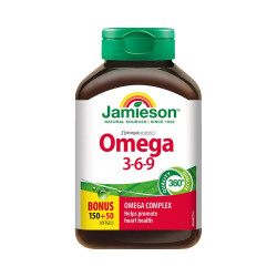 Jamieson Omega 3-6-9 1200 mg 150+50 tobolek