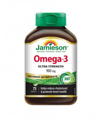 Jamieson Omega-3 ULTRA 900 mg 75 kapslí