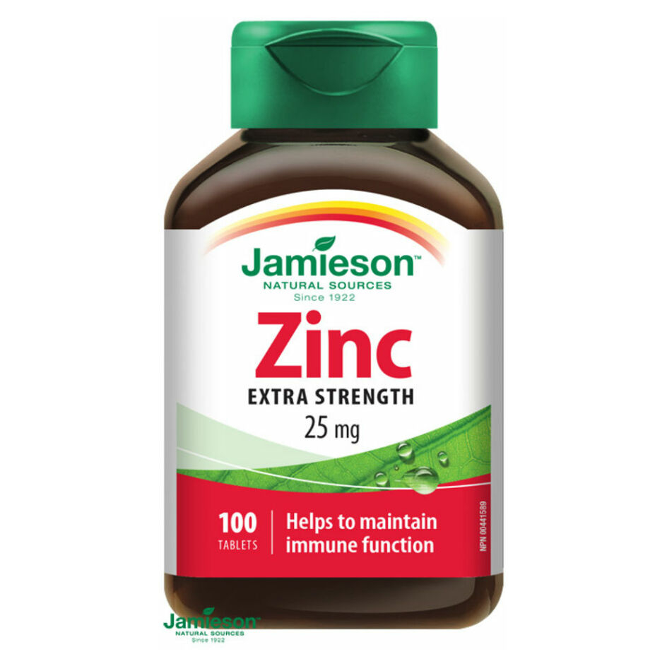 JAMIESON Zinek 25mg 100 tablet