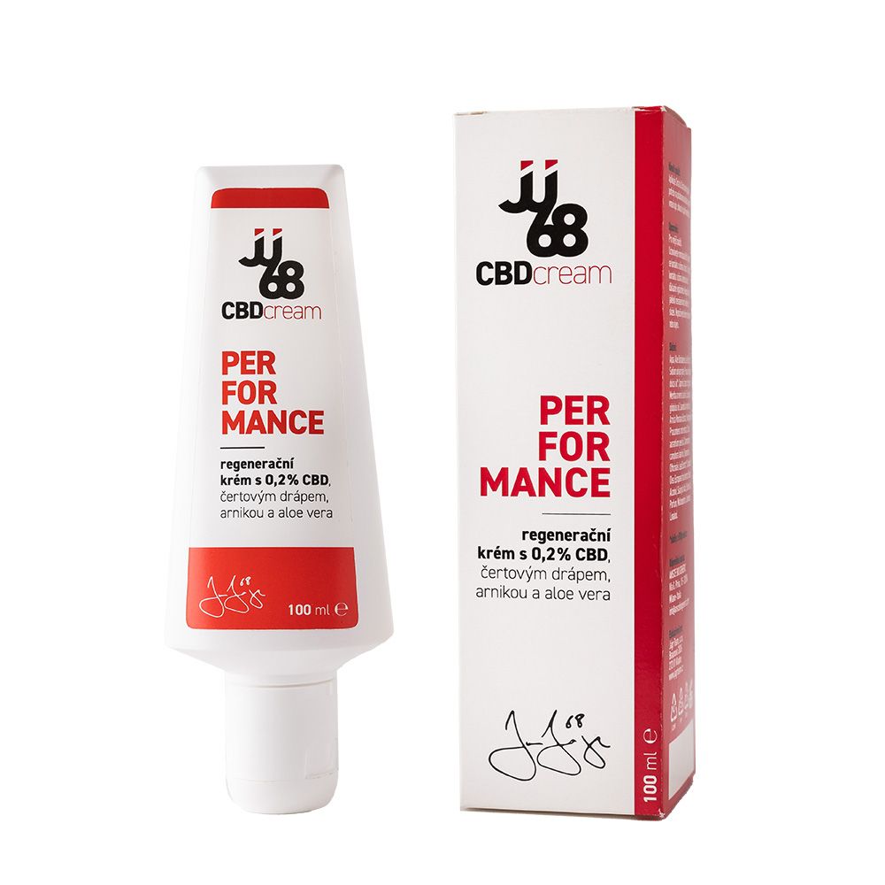 JJ68 Performance Regenerační krém 0,2% CBD 100 ml