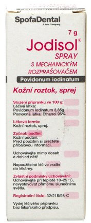 JODISOL spray s mechanickým rozprašovačem 7 g