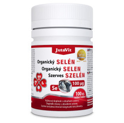 JUTAVIT Organický selen 100 μg 100 tablet