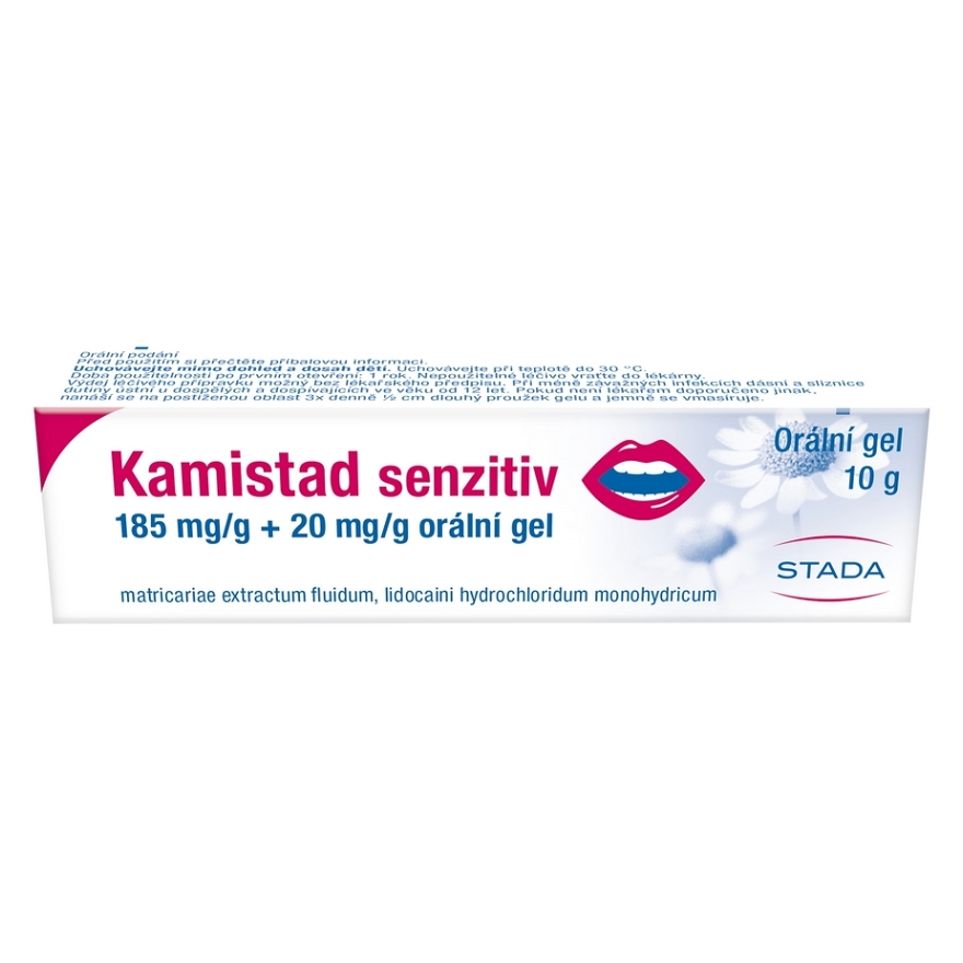 KAMISTAD SENZITIV  1X10GM Ústní gel