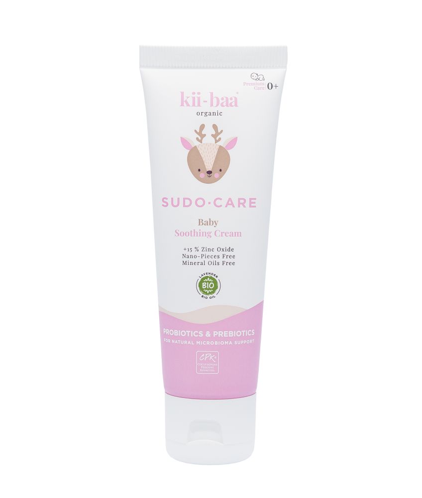 kii-baa organic Baby SUDO-CARE zinková mast s pro/prebiotiky 50 g