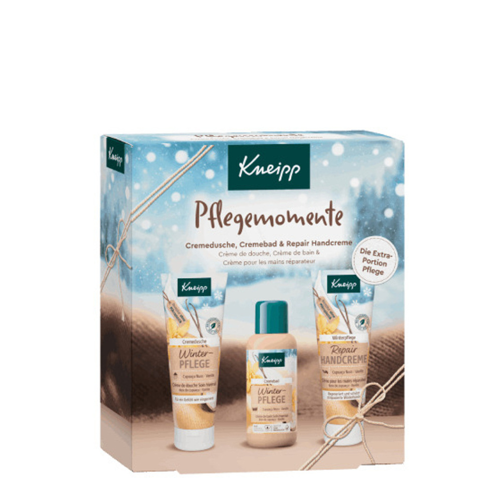 KNEIPP Zimní péče Dárkové balení  2 x 75 + 100 ml, poškozený obal