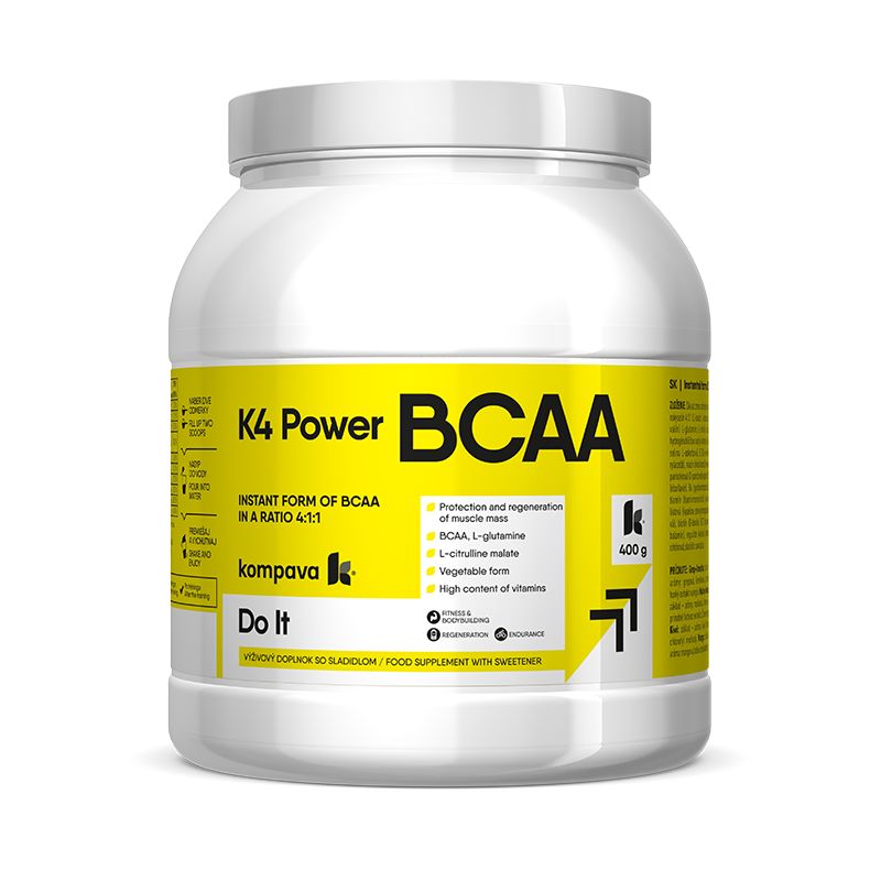 Kompava K4 Power BCAA 4:1:1 mango 400 g