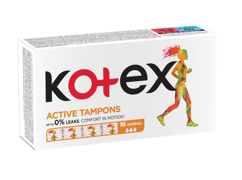 Kotex Active Normal tampony 16 ks