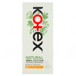 KOTEX Natural Slipové vložky Normal 40 kusů