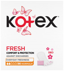 KOTEX® Liners DEO Normal + 56 ks