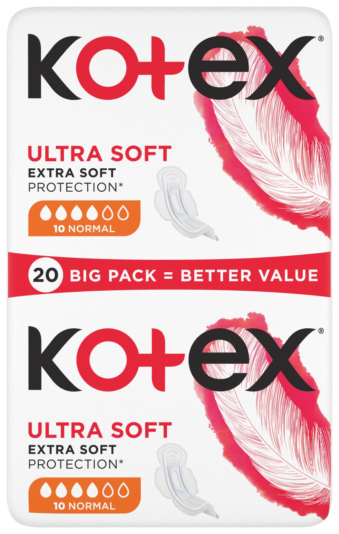 KOTEX® Ultra SOFT Normal 20 ks