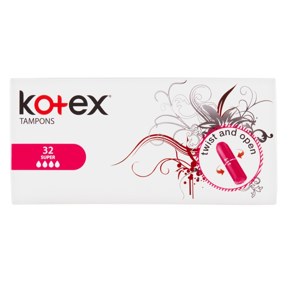 KOTEX Tampóny Super 32 ks