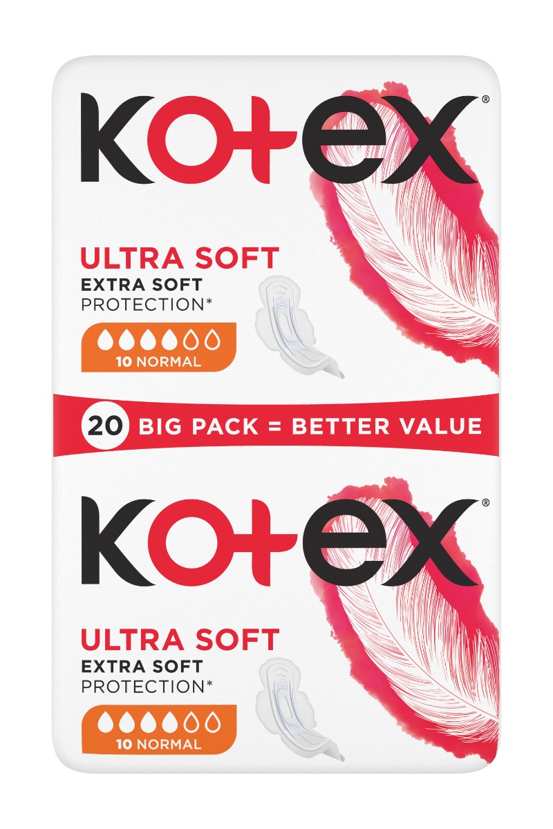 Kotex Ultra Soft Normal vložky 20 ks