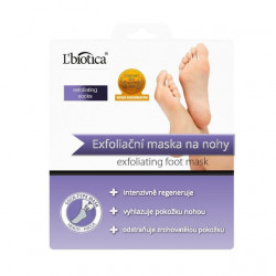 L'biotica Exfoliační maska na nohy 1 pár