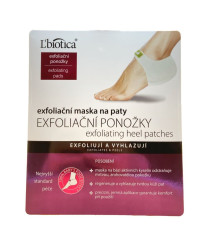 L'biotica Exfoliační maska na paty 1 pár