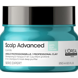 L´ORÉAL Professionnel Série Expert Scalp Advanced  Šampon a maska 2 v 1 pro mastnou pokožku hlavy 250 ml