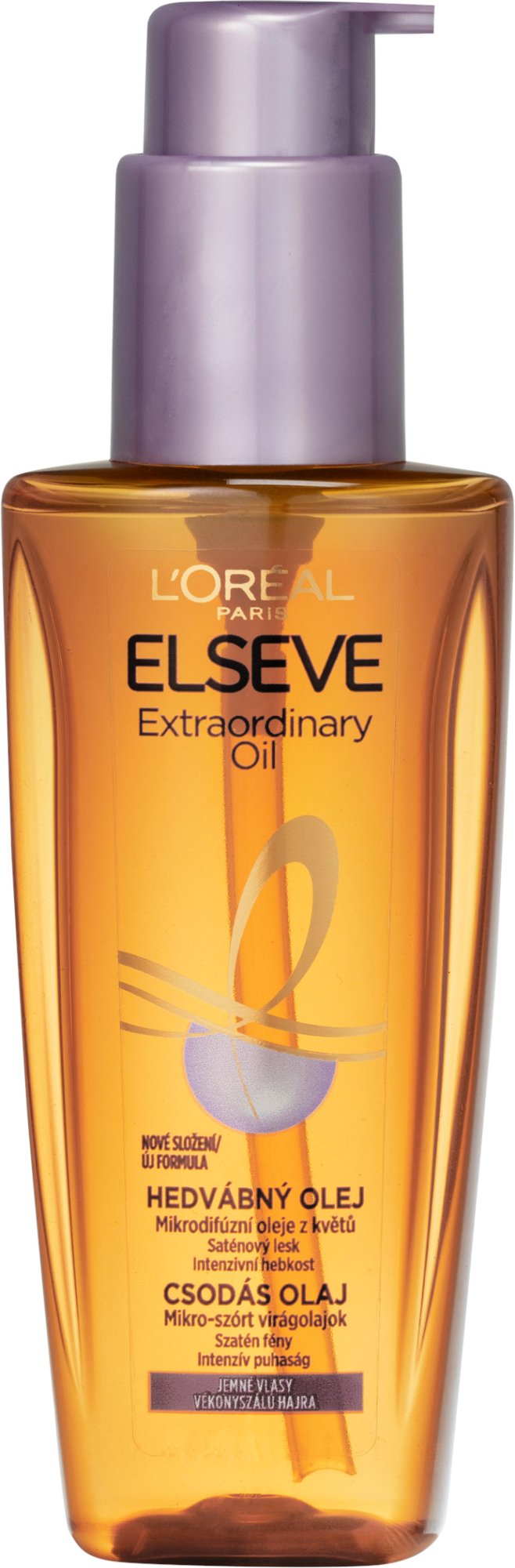 L'ORÉAL PARIS ELSEVE Elseve Extraordinary Oil hedvábný olej pro suché vlasy, 100 ml