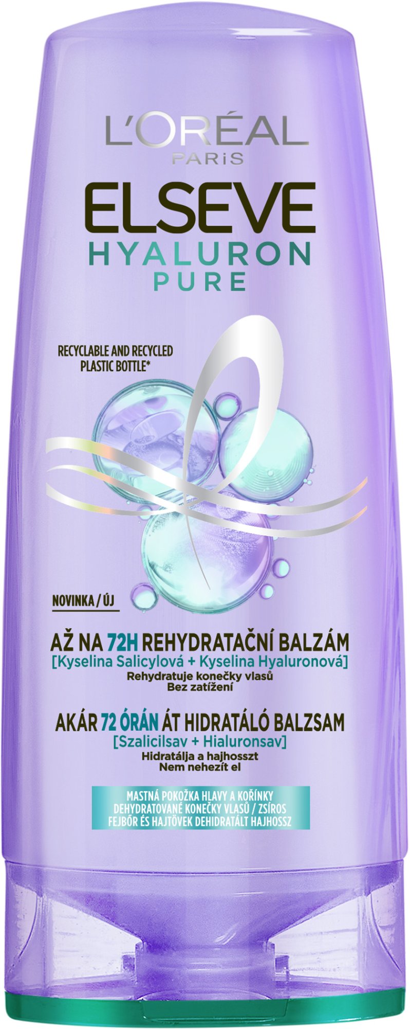 L'ORÉAL PARIS ELSEVE Elseve Hyaluron Pure balzám, 200 ml