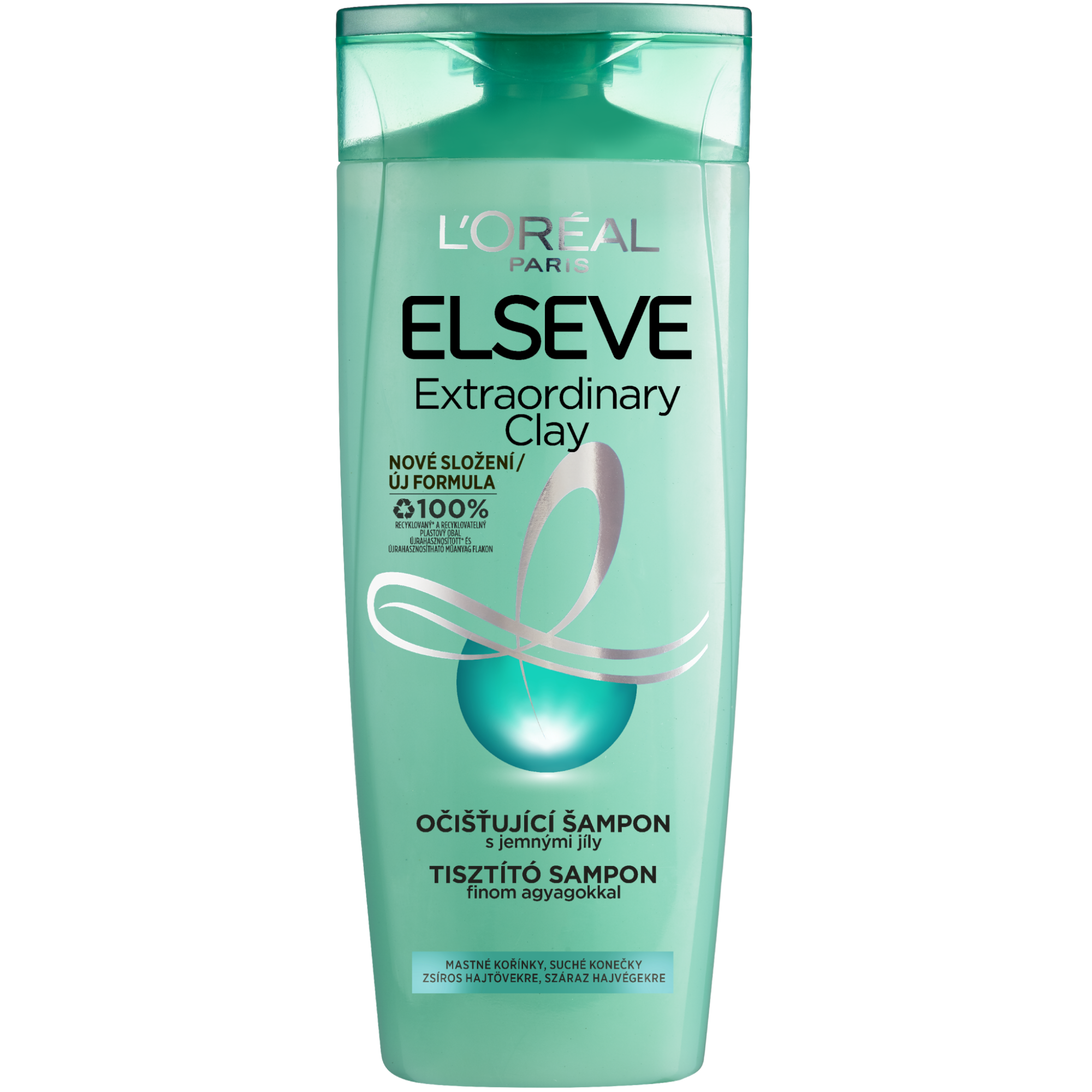 L'ORÉAL PARIS ELSEVE Extraordinary Clay pro rychle se mastící vlasy 250 ml