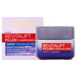 L'ORÉAL PARIS Revitalift Filler noční krém proti vráskám 50 ml