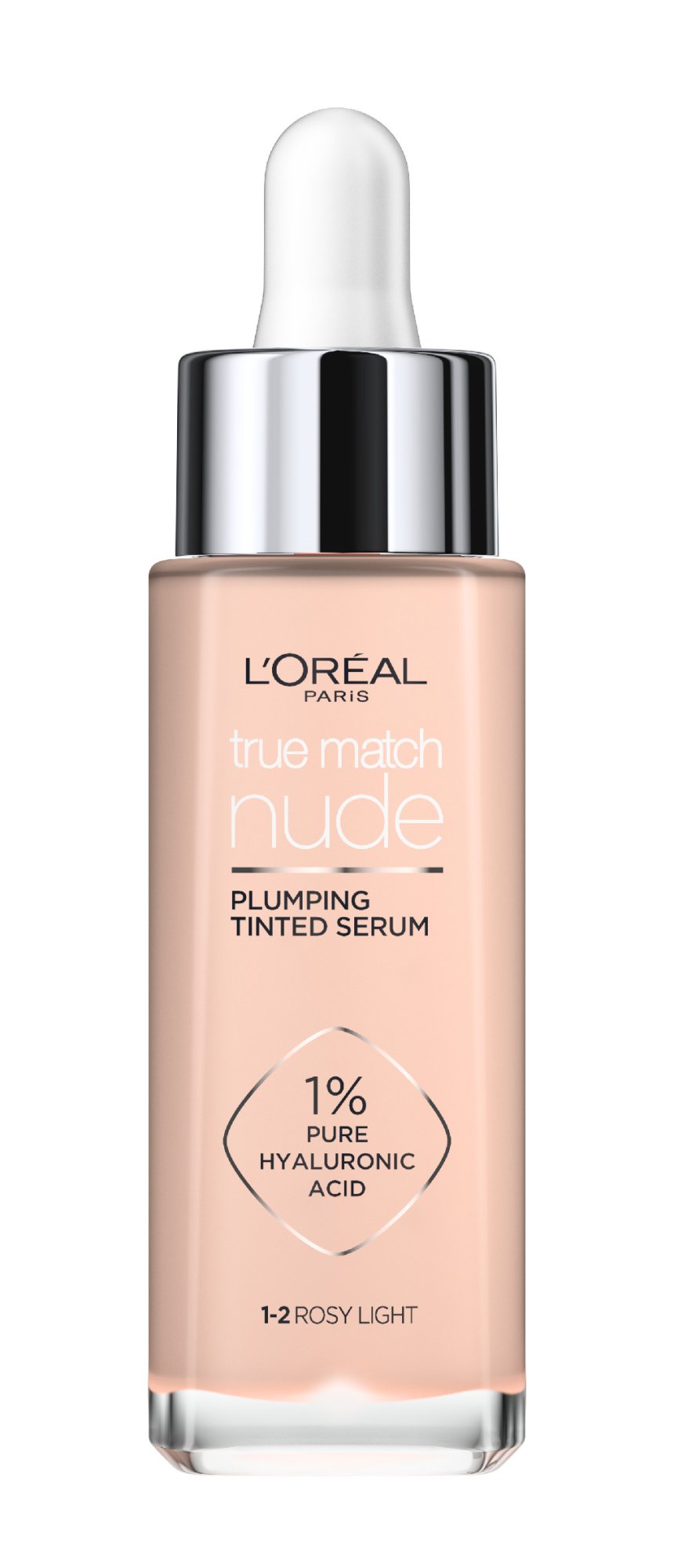 L'ORÉAL PARIS True Match Tinted Serum tónující sérum 1-2 Rosy Light, 30 ml