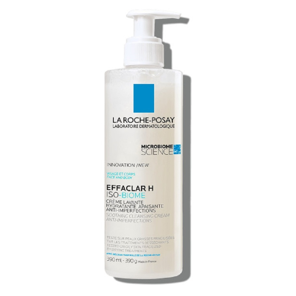 LA ROCHE-POSAY Effaclar H ISO-BIOME Zklidňující čisticí krém 390 ml