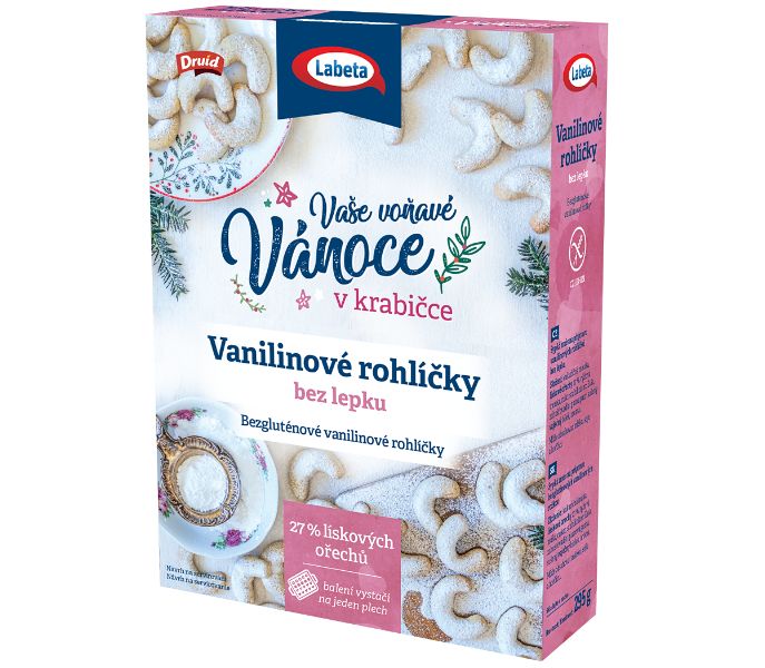 Labeta Vanilinové rohlíčky bez lepku 295 g