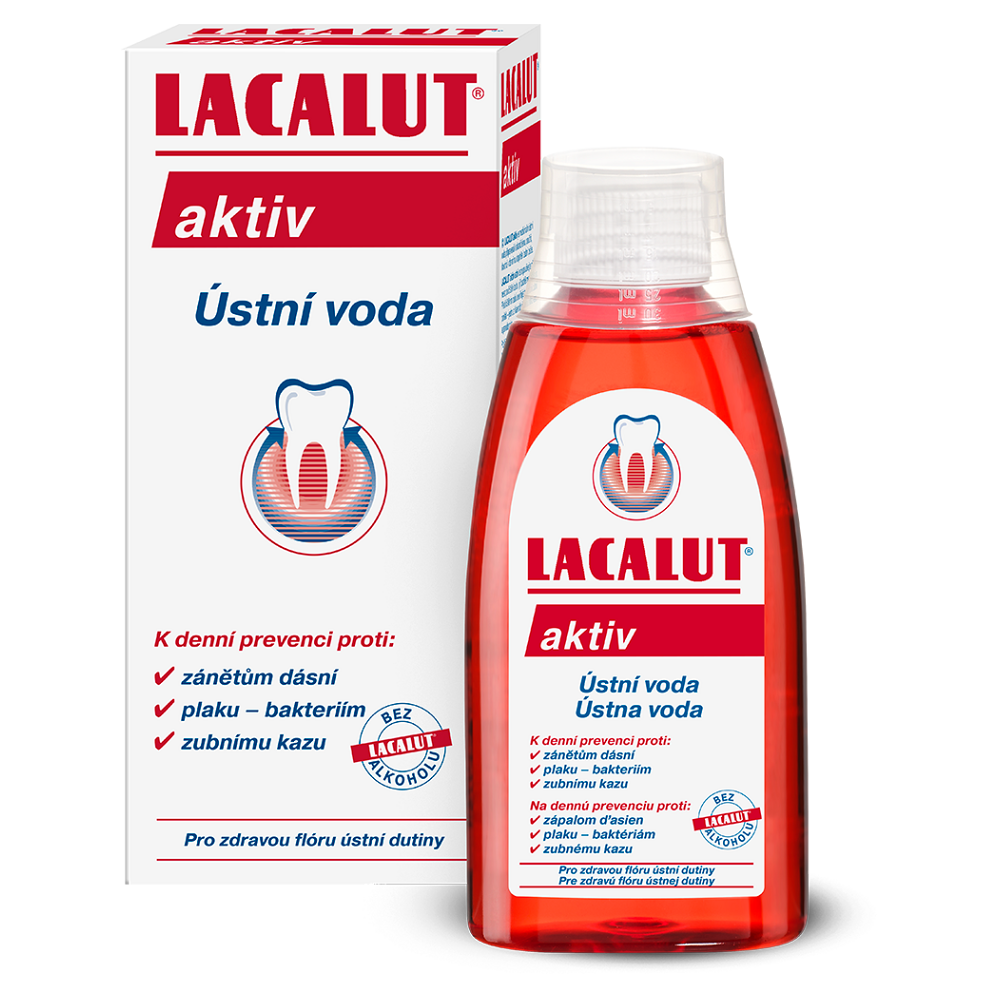 LACALUT Ústní voda Aktiv 300 ml