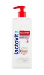 Lactovit Lactourea Tělové mléko regenerační 400 ml