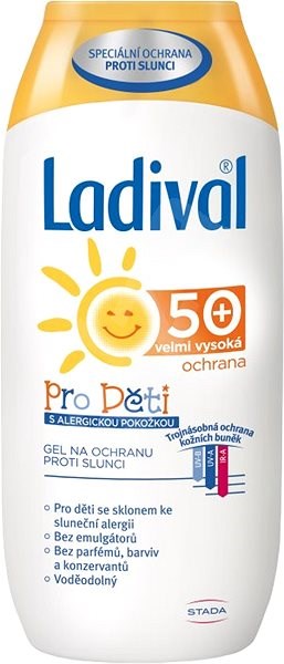 LADIVAL Pro děti Allerg SPF 50+ gel na opalování 200 ml