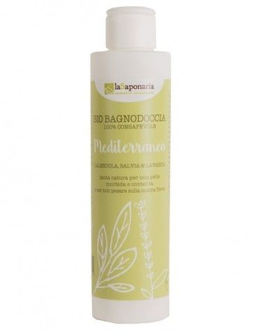 laSaponaria Středomořský sprchový gel BIO 200 ml