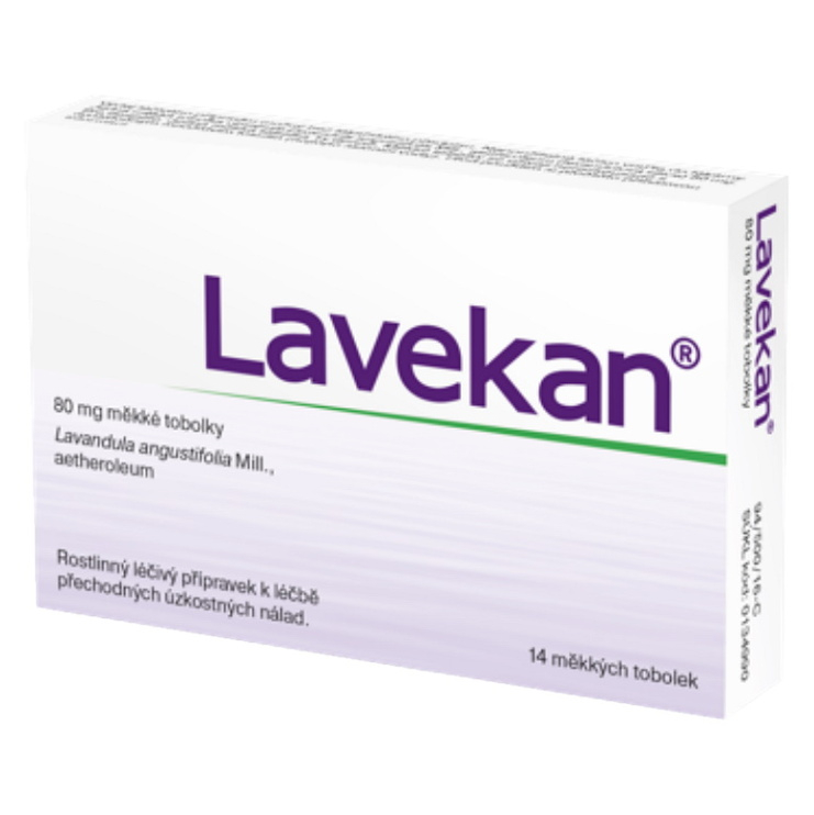 LAVEKAN 80 mg 14 kapslí