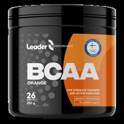 LEADER BCAA 250g - pomeranč