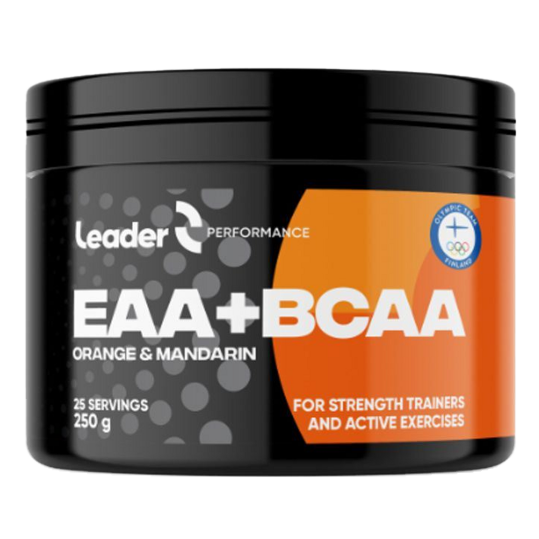 LEADER EAA + BCAA 250g - pomeranč, mandarinka