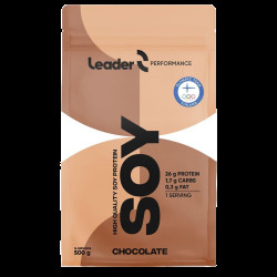 LEADER Soy Protein 500g - čokoláda