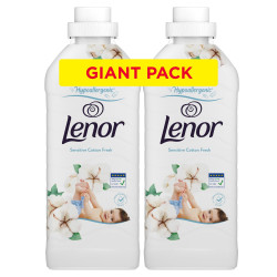 LENOR aviváž Cotton Fresh 2 x 1200 ml