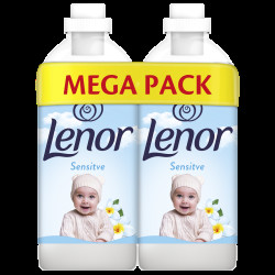 LENOR Sensitive Aviváž 98 praní 2 x 1230 ml