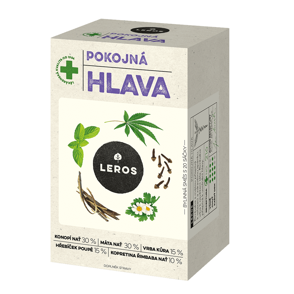 Leros Pokojná hlava 20x1,5 g