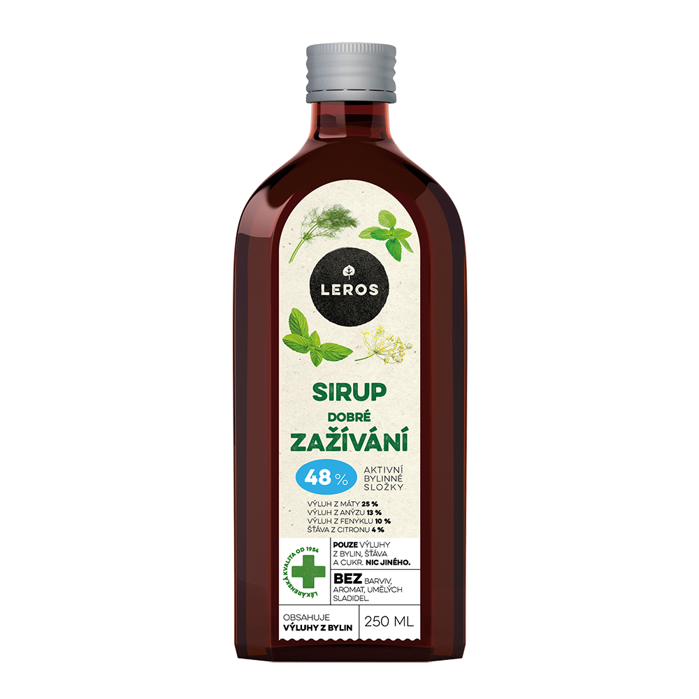 Leros Sirup Dobré zažívání 250 ml