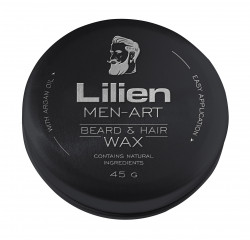 LILIEN Men Art beard&hair wax Black 45 g