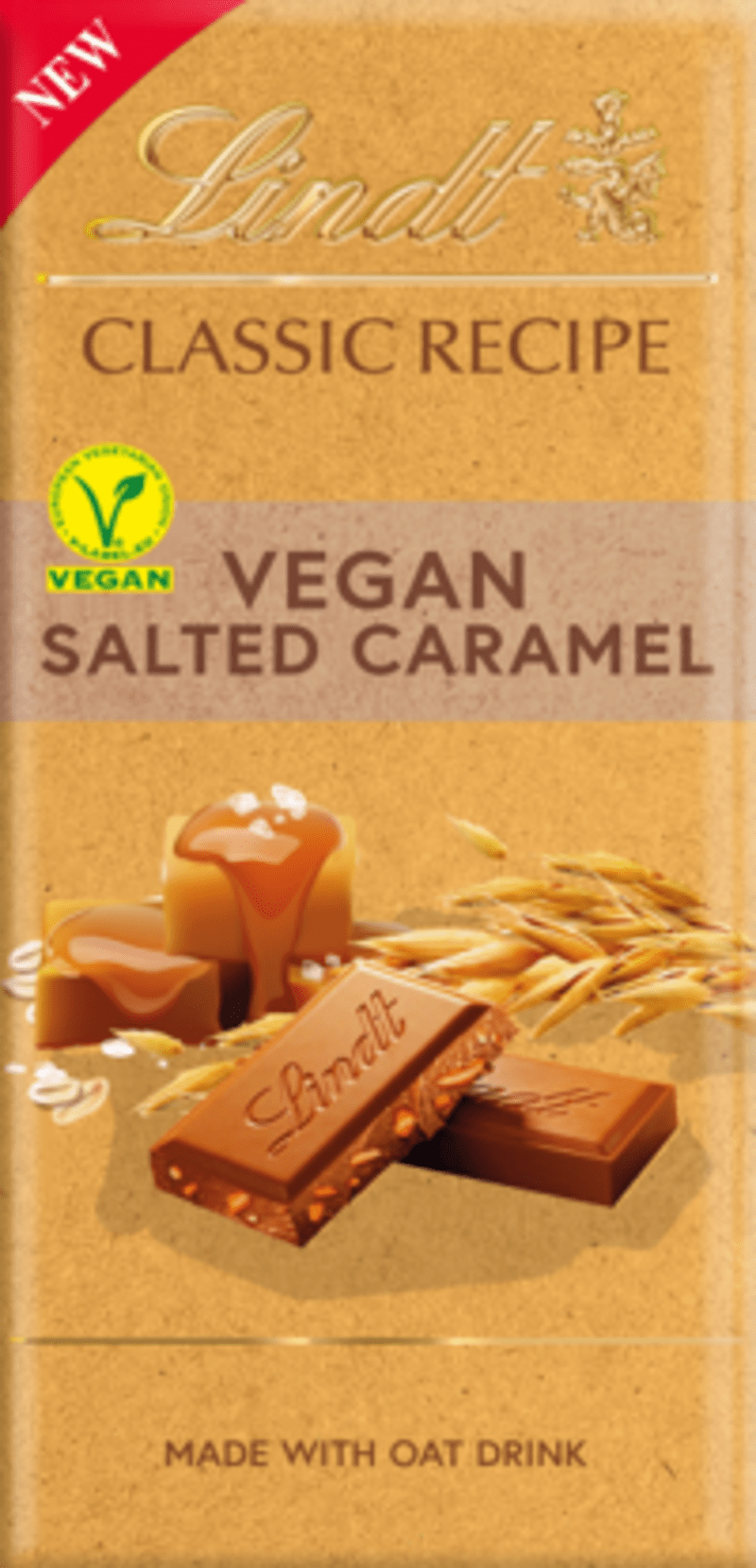 LINDT Classic vegan salted caramel 100 g