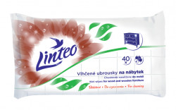 LINTEO Úklidové vlhčené ubrousky na nábytek 40 ks