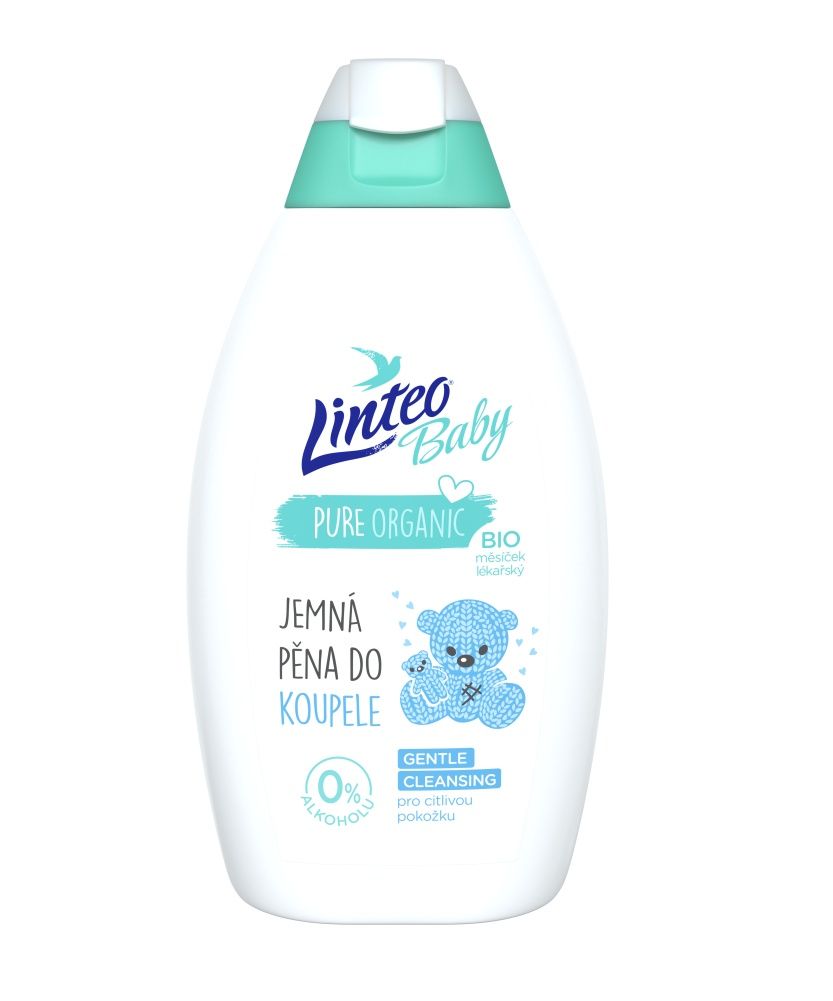 Linteo Baby Dětská pěna do koupele 425 ml