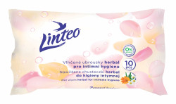 Linteo Intimní vlhčené ubrousky herbal 10 ks