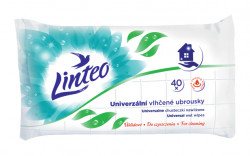 LINTEO Vlhčené ubrousky univerzální 40 ks