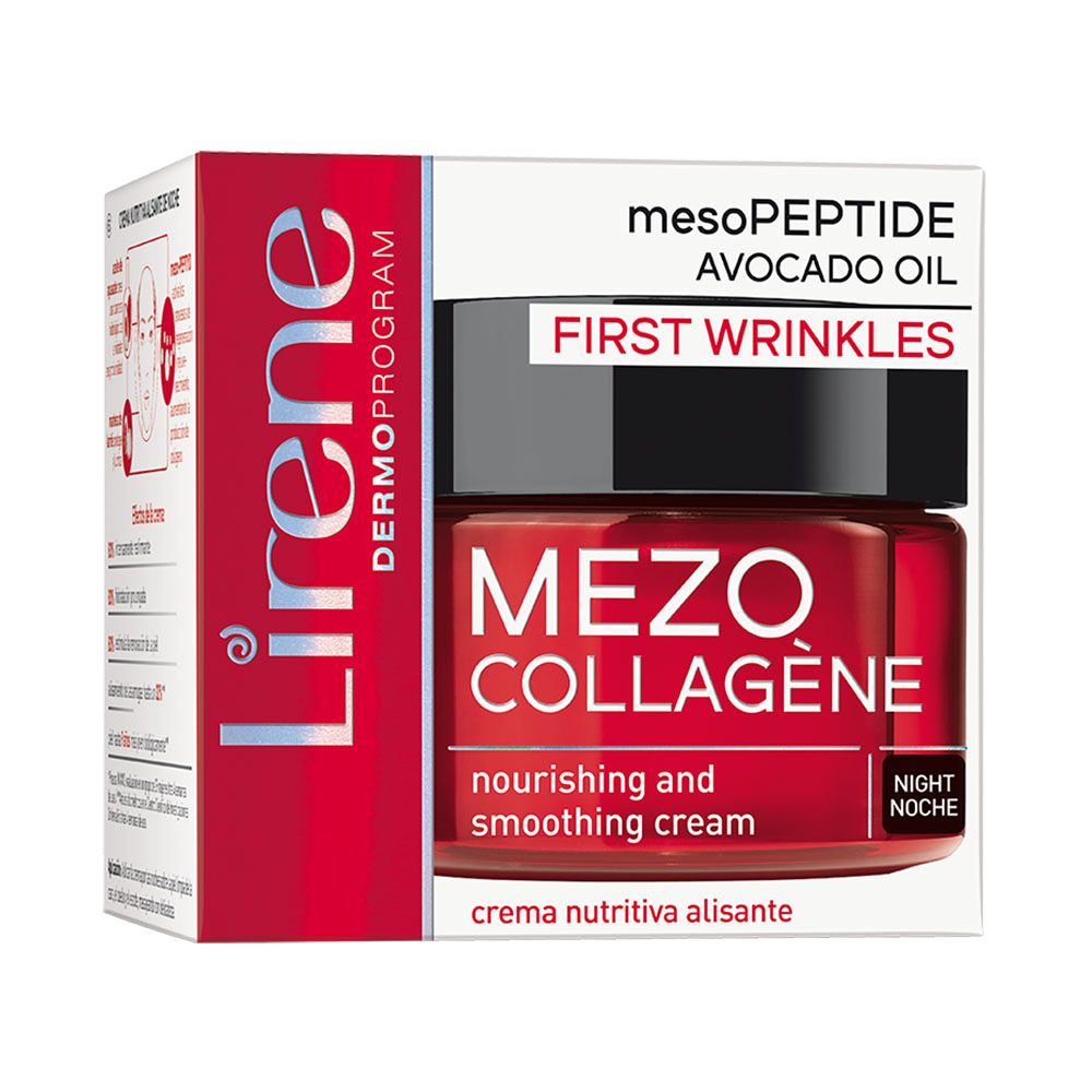 Lirene Mezo-Collagene Noční vyhlazující krém 50 ml