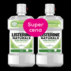 LISTERINE Naturals Gum Protect 2 x 500 ml