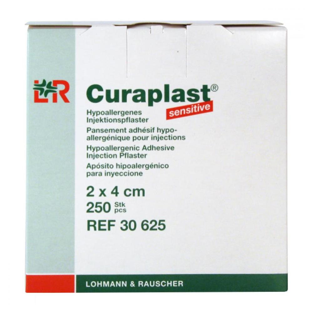 LOHMANN RAUSCHER Náplast poinjekční Curaplast sensitiv 2x4cm 250ks