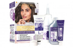 Loréal Paris Excellence Cool Creme odstín 5.11 ultra popelavá světlá hnědá barva na vlasy